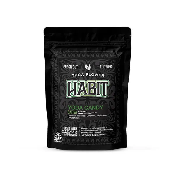 3.5g THCA Flower Bag – Yoda Candy – Sativa