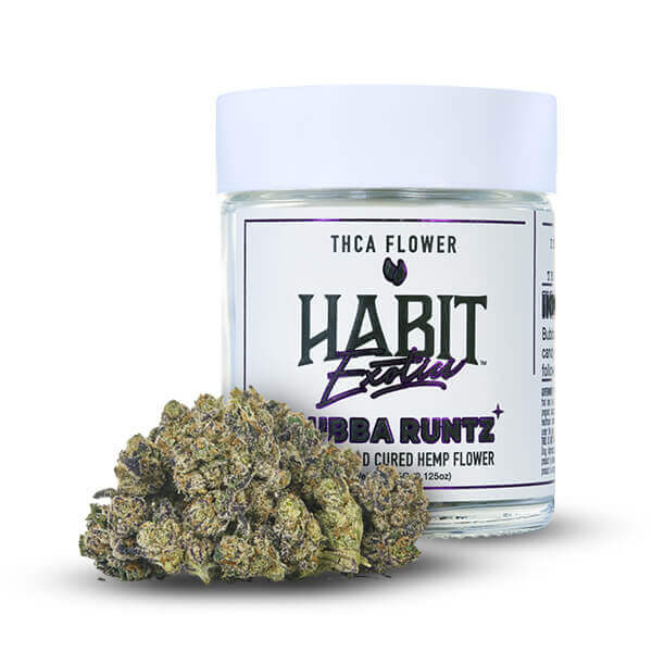 3.5g Exotic THCA Flower – Bubba Runtz – Indica